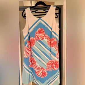 Lilly Pulitzer Blue and White Dress